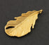 24K Gold Vermeil Over Sterling Silver Leaf Charm -- VM/CH6/CR48